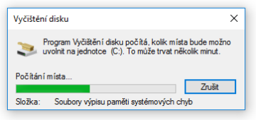 Jak vyistit disk - odstrann nepotebnch soubor